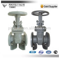 GOST standard pn16 cuniform pipe fitting cast steel water meter gate valve